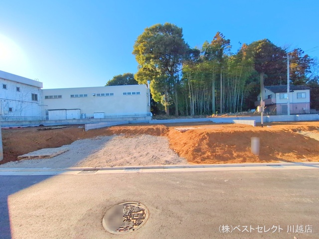 埼玉県川越市大字下小坂の新築戸建て更地・土地写真 2025年12月17日撮影