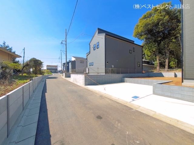 埼玉県川越市大字下小坂の新築戸建て完成写真 2026年4月8日撮影