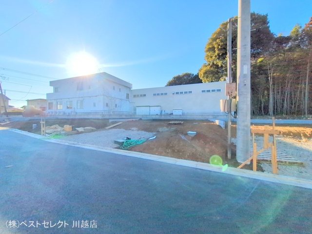 埼玉県川越市大字下小坂の新築戸建て更地・土地写真 2025年12月17日撮影