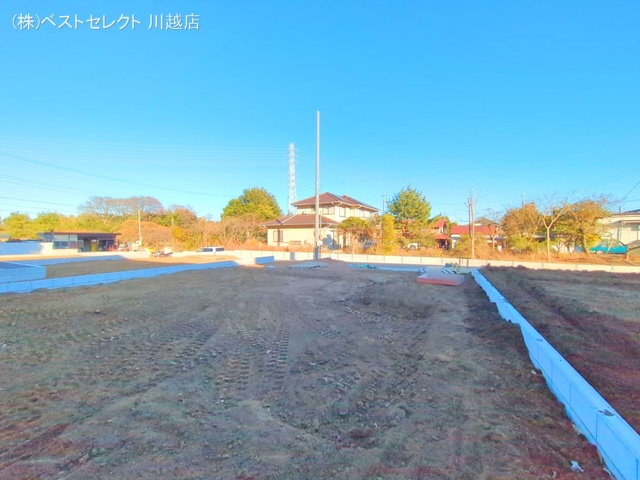 埼玉県川越市大字下小坂の新築戸建て更地・土地写真 2025年12月17日撮影