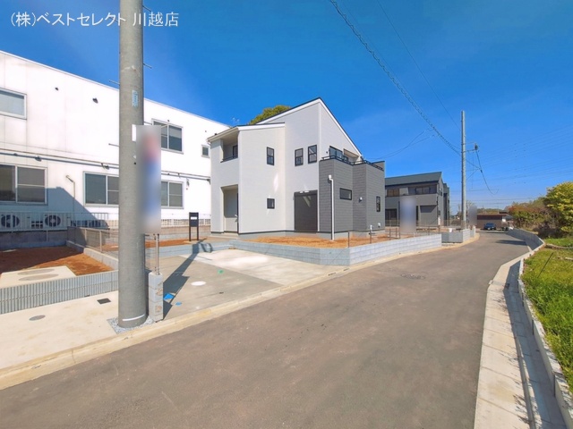 埼玉県川越市大字下小坂の新築戸建て完成写真 2026年4月8日撮影