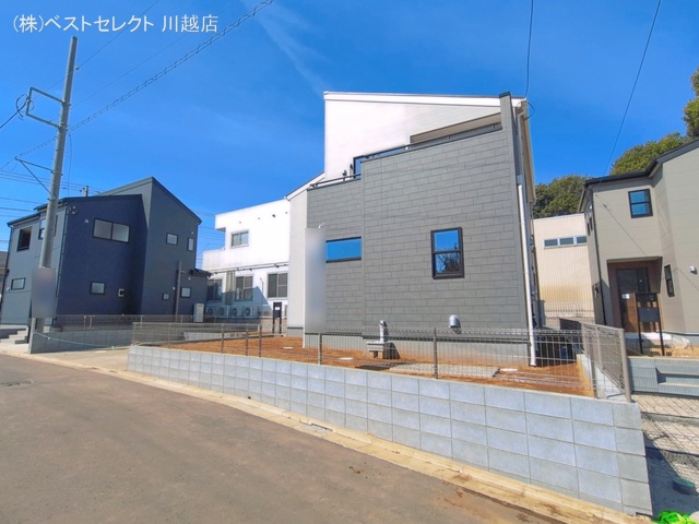 埼玉県川越市大字下小坂の新築戸建て完成写真 2026年4月8日撮影