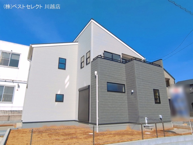 埼玉県川越市大字下小坂の新築戸建て完成写真 2026年4月8日撮影