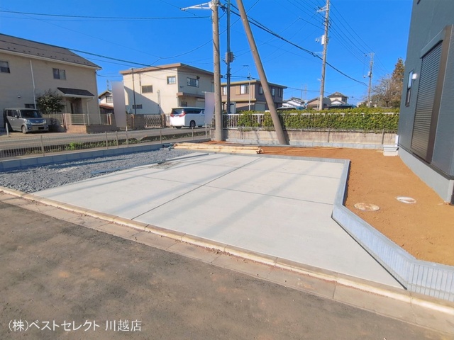 埼玉県川越市大字下小坂の新築戸建て完成写真 2026年3月23日撮影