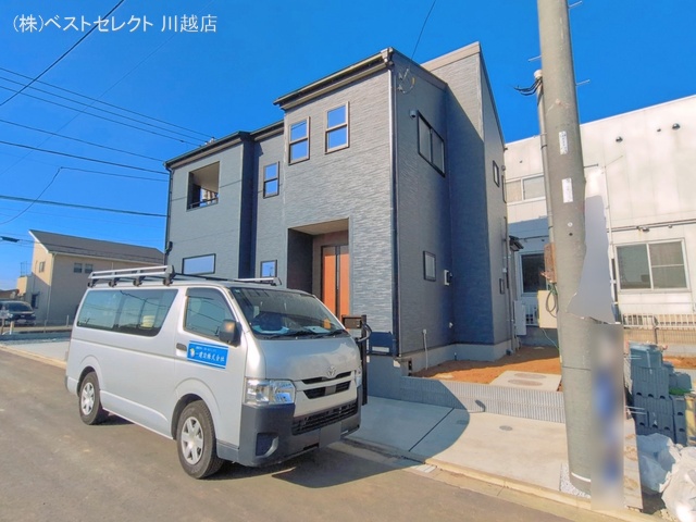 埼玉県川越市大字下小坂の新築戸建て完成写真 2026年3月23日撮影