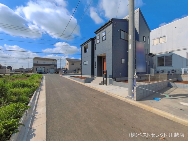 埼玉県川越市大字下小坂の新築戸建て完成写真 2026年4月5日撮影