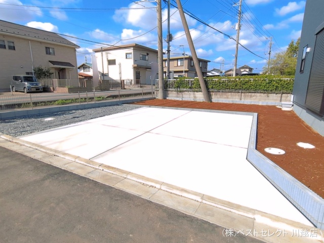 埼玉県川越市大字下小坂の新築戸建て完成写真 2026年4月5日撮影