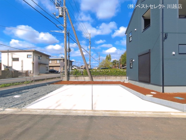 埼玉県川越市大字下小坂の新築戸建て完成写真 2026年4月5日撮影