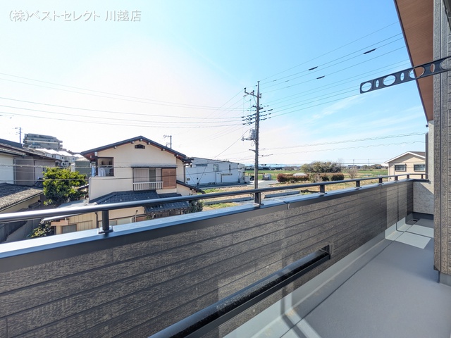 埼玉県川越市豊田町2丁目の新築戸建てバルコニー写真 2026年4月2日撮影
