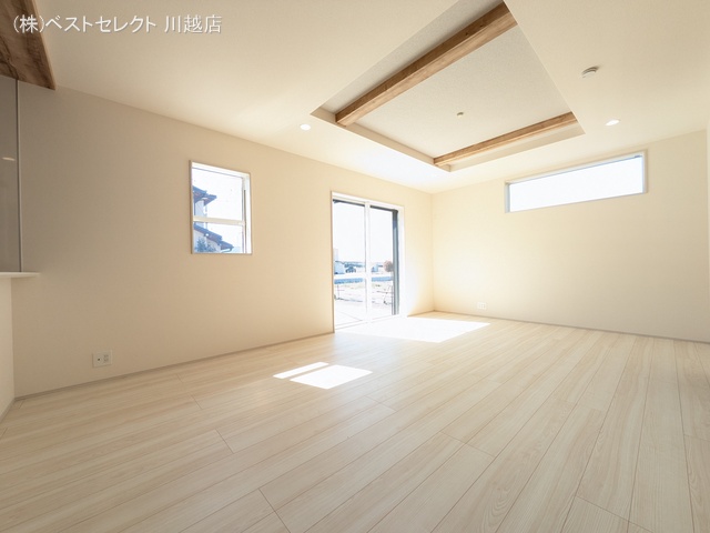 埼玉県川越市豊田町2丁目の新築戸建てリビング写真 2026年4月2日撮影