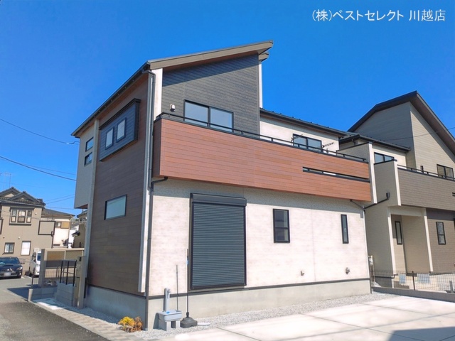 埼玉県川越市豊田町2丁目の新築戸建て完成写真 2026年4月2日撮影