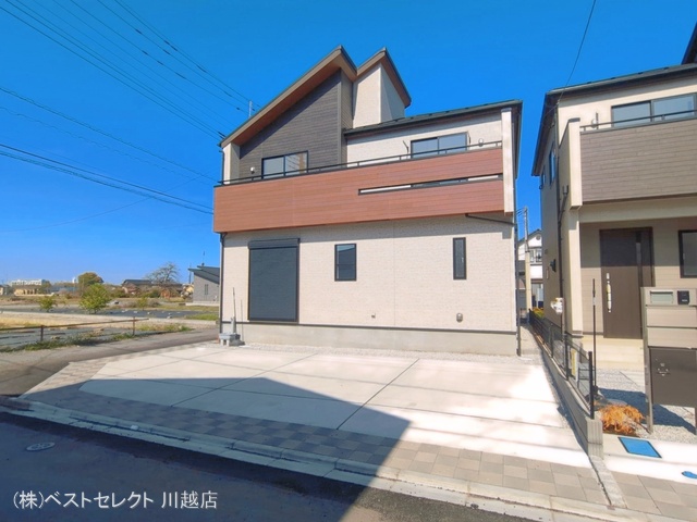 埼玉県川越市豊田町2丁目の新築戸建て完成写真 2026年4月2日撮影