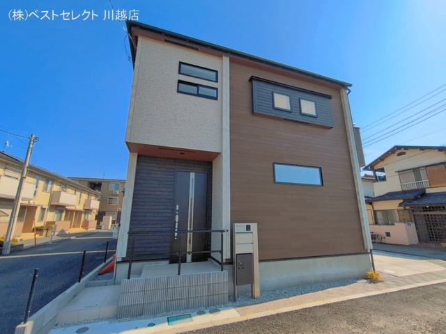 埼玉県川越市豊田町2丁目の新築戸建て完成写真 2026年4月2日撮影