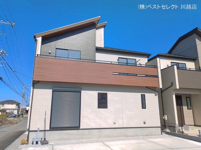 埼玉県川越市豊田町2丁目の新築戸建て完成写真 2026年4月2日撮影