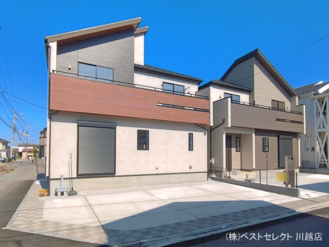 埼玉県川越市豊田町2丁目の新築戸建て完成写真 2026年4月2日撮影