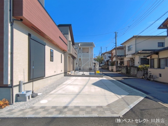 埼玉県川越市豊田町2丁目の新築戸建て完成写真 2026年4月2日撮影