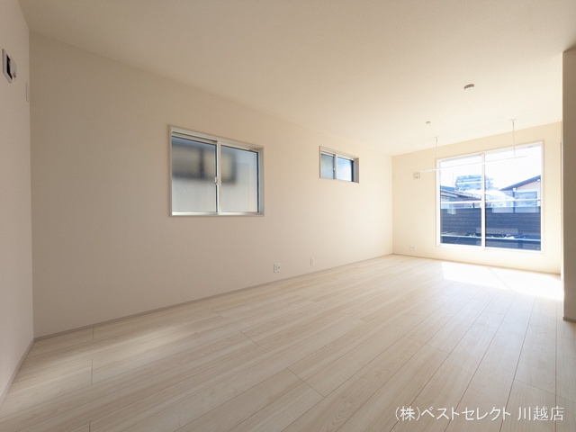埼玉県川越市豊田町2丁目の新築戸建て居室メイン写真 2026年4月2日撮影