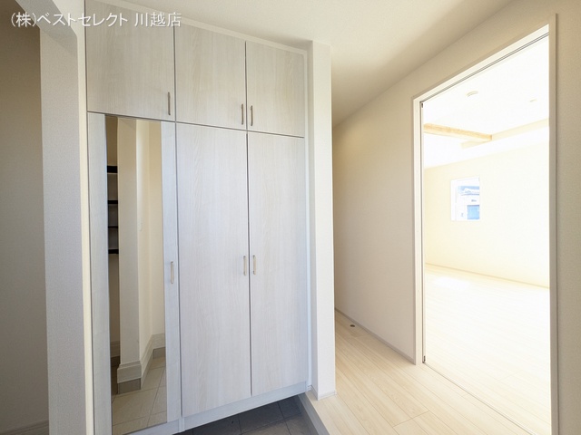 埼玉県川越市豊田町2丁目の新築戸建て玄関写真 2026年4月2日撮影