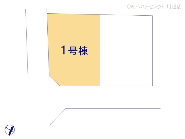 埼玉県川越市豊田町2丁目の新築戸建て全体区画図 ※図面と異なる場合は現況を優先