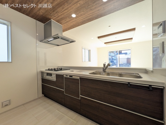 埼玉県川越市豊田町2丁目の新築戸建てキッチン写真 2026年4月2日撮影