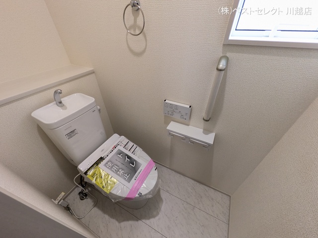 埼玉県川越市豊田町2丁目の新築戸建てトイレ写真 2026年4月2日撮影