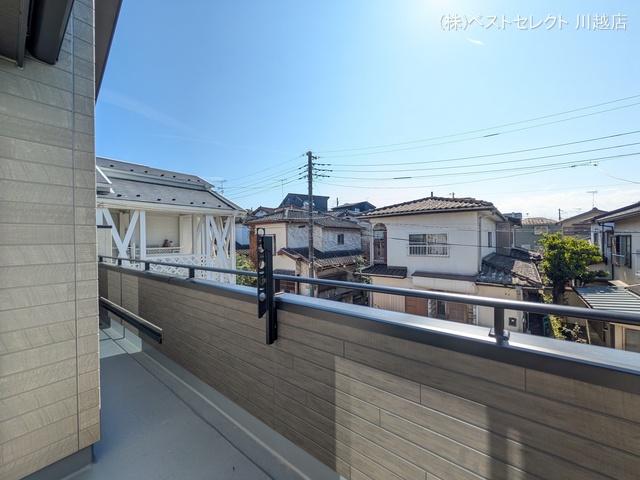 埼玉県川越市豊田町2丁目の新築戸建てバルコニー写真 2026年4月2日撮影