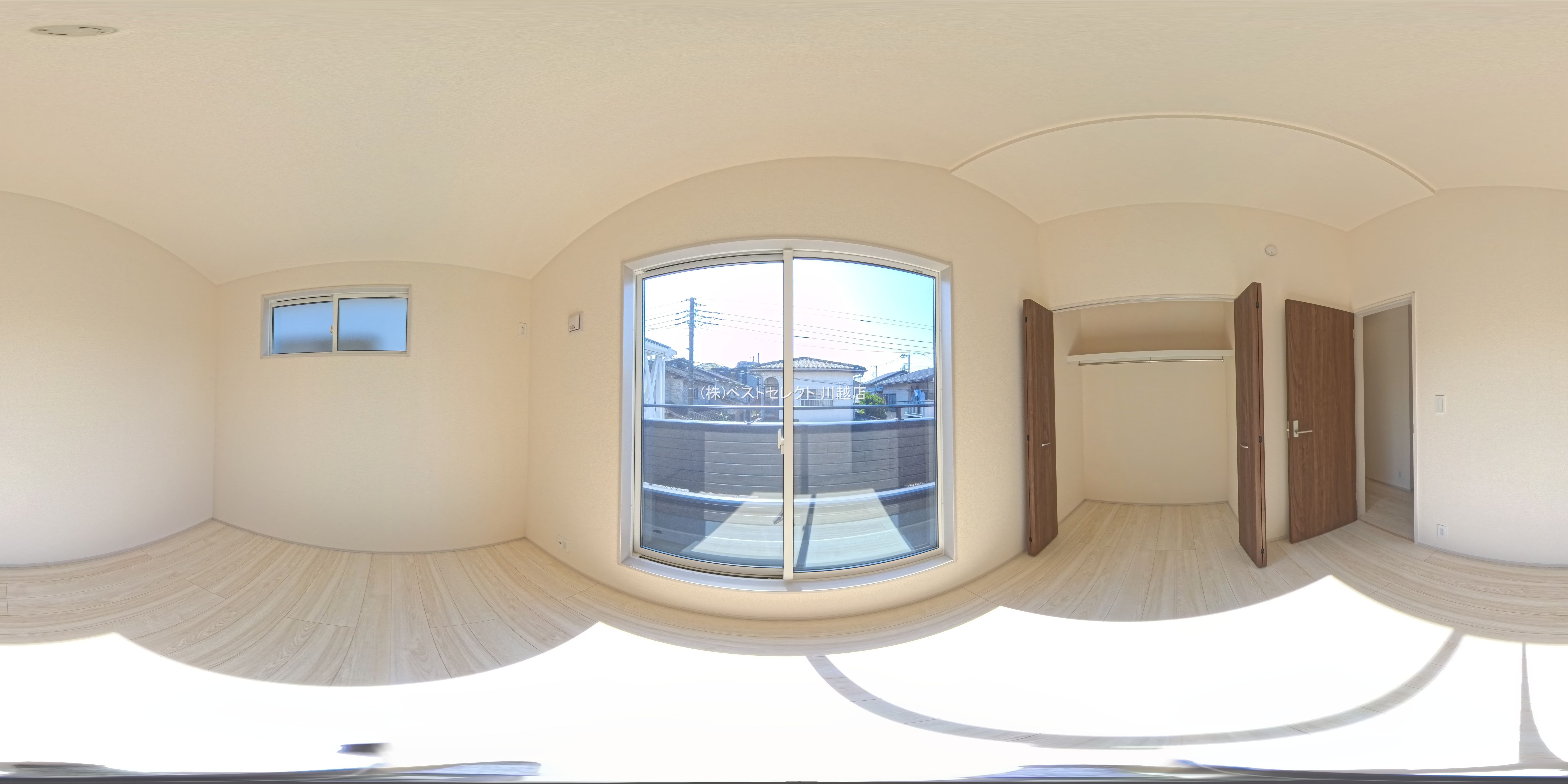 埼玉県川越市豊田町２丁目の新築戸建てパノラマ（居室サブ）写真 2026年4月2日撮影