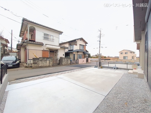 埼玉県川越市豊田町2丁目の新築戸建て完成写真 2026年2月16日撮影