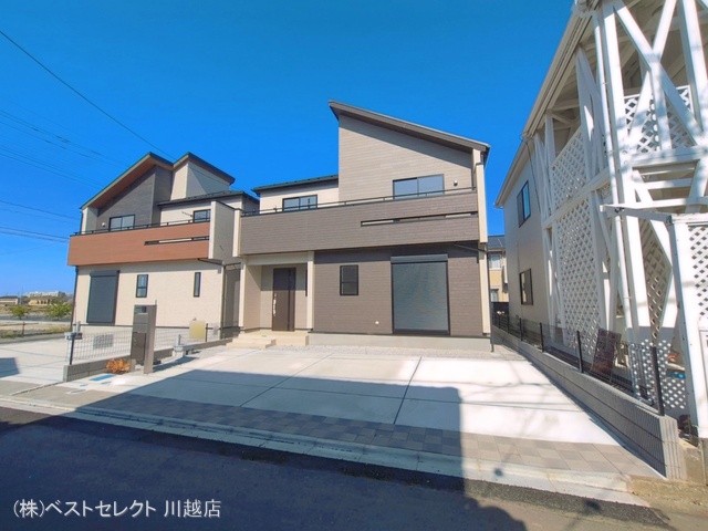 埼玉県川越市豊田町2丁目の新築戸建て完成写真 2026年4月2日撮影