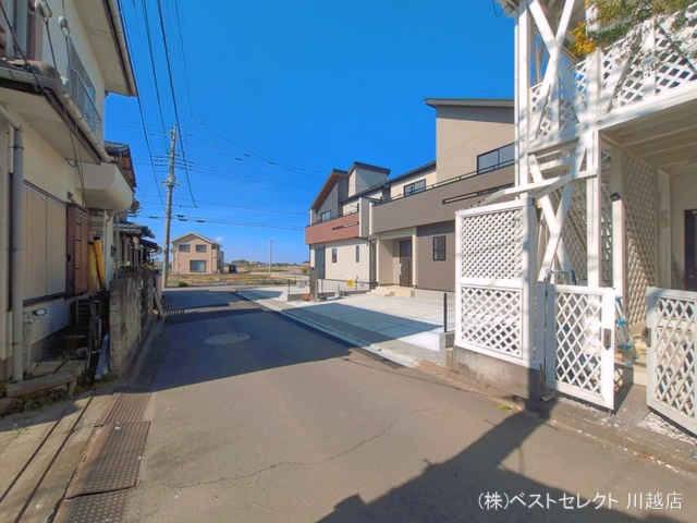 埼玉県川越市豊田町2丁目の新築戸建て完成写真 2026年4月2日撮影