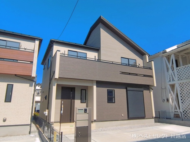 埼玉県川越市豊田町2丁目の新築戸建て完成写真 2026年4月2日撮影