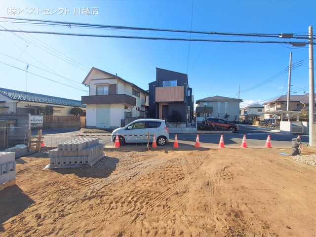 埼玉県川越市大字上戸の新築戸建て更地・土地写真 2026年1月21日撮影