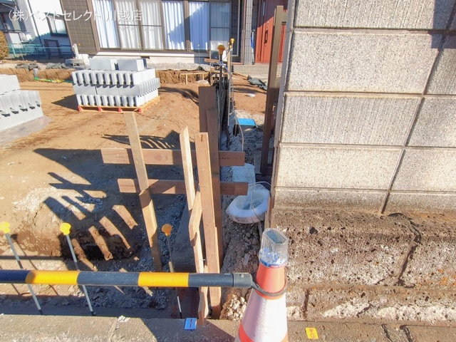 埼玉県川越市大字上戸の新築戸建て更地・土地写真 2026年1月21日撮影