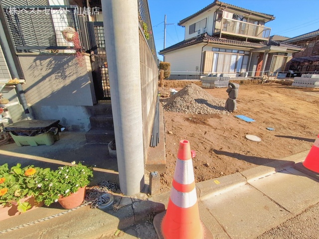 埼玉県川越市大字上戸の新築戸建て更地・土地写真 2026年1月21日撮影