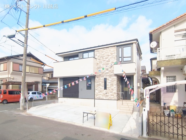 埼玉県川越市霞ケ関北６丁目の新築戸建て完成写真 2026年2月17日撮影