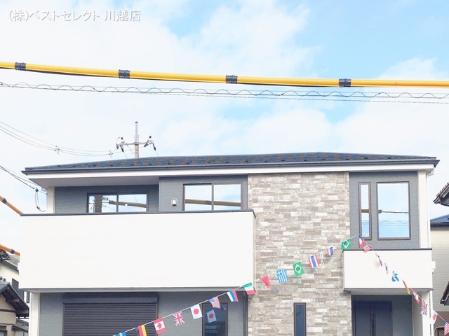 埼玉県川越市霞ケ関北６丁目の新築戸建て完成写真 2026年2月17日撮影