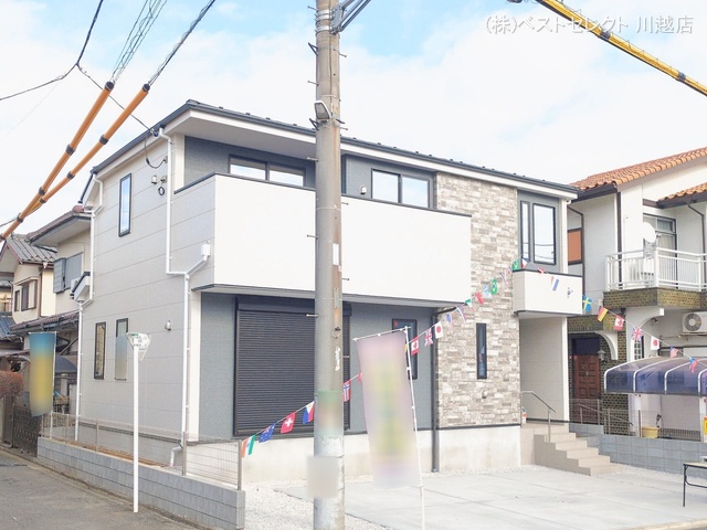 埼玉県川越市霞ケ関北６丁目の新築戸建て完成写真 2026年2月17日撮影