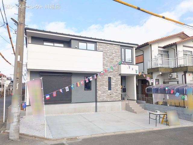 埼玉県川越市霞ケ関北６丁目の新築戸建て完成写真 2026年2月17日撮影