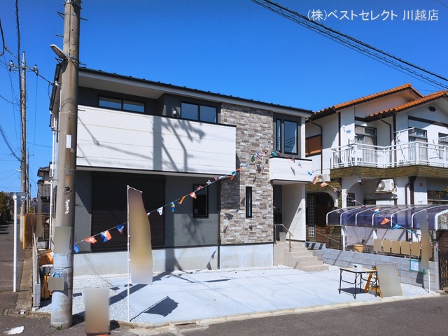 埼玉県川越市霞ケ関北６丁目の新築戸建て完成写真 2026年3月4日撮影