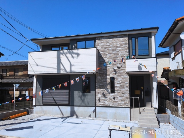 埼玉県川越市霞ケ関北６丁目の新築戸建て完成写真 2026年3月4日撮影