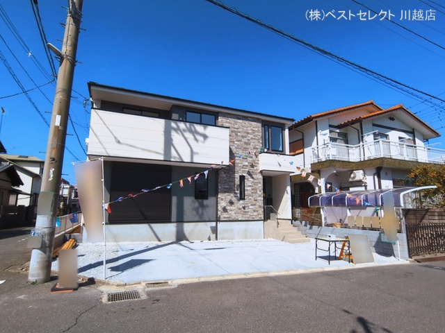 埼玉県川越市霞ケ関北６丁目の新築戸建て完成写真 2026年3月4日撮影