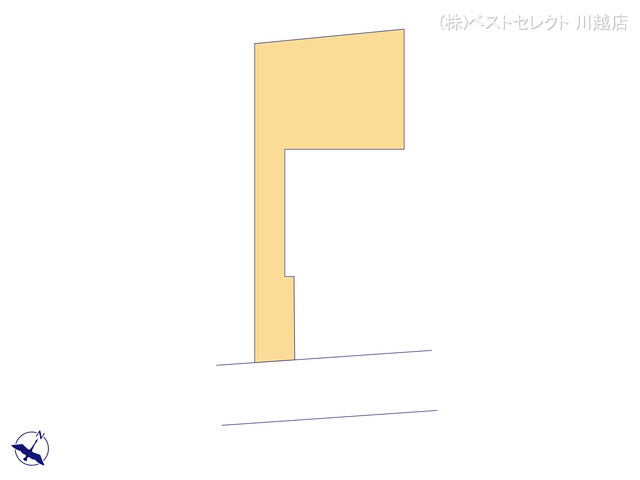 埼玉県川越市大字藤間の中古戸建て全体区画図 ※図面と異なる場合は現況を優先