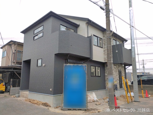 埼玉県川越市大字山田の新築戸建て外構写真 2026年3月24日撮影