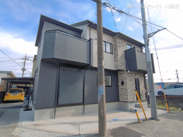 埼玉県川越市大字山田の新築戸建て完成写真 2026年4月19日撮影