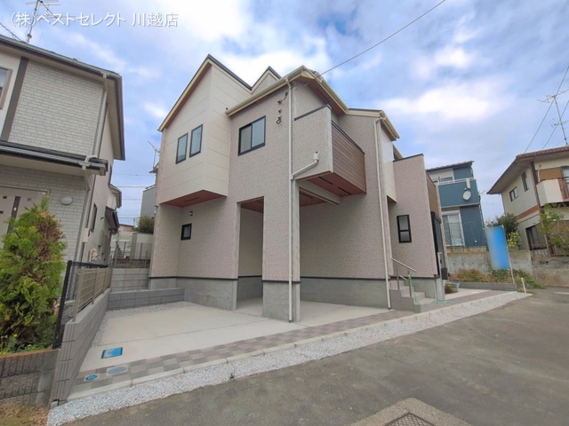 埼玉県川越市仙波町４丁目の新築戸建て完成写真 2026年4月14日撮影