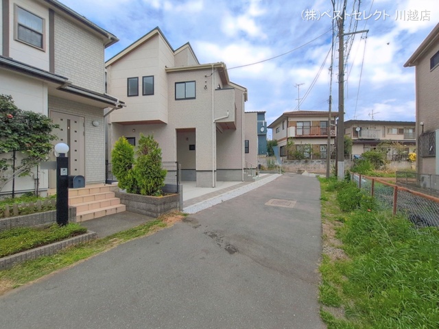 埼玉県川越市仙波町４丁目の新築戸建て完成写真 2026年4月14日撮影