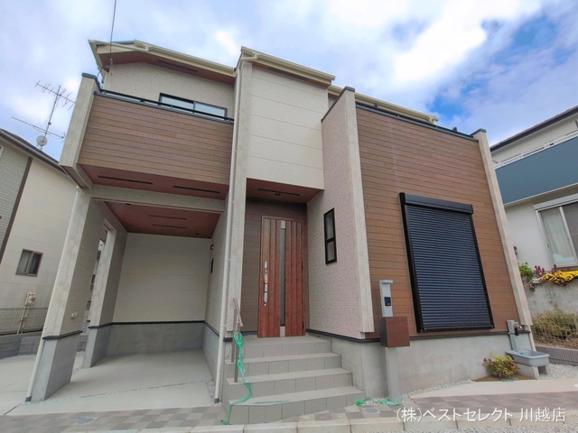 埼玉県川越市仙波町４丁目の新築戸建て完成写真 2026年4月14日撮影