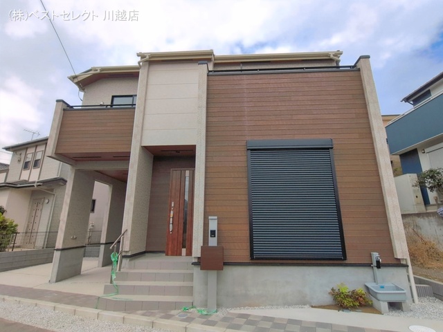 埼玉県川越市仙波町４丁目の新築戸建て完成写真 2026年4月14日撮影