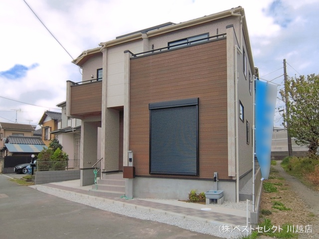 埼玉県川越市仙波町４丁目の新築戸建て完成写真 2026年4月14日撮影