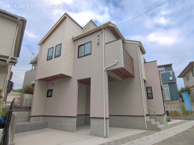 埼玉県川越市仙波町４丁目の新築戸建て完成写真 2026年4月14日撮影